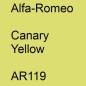 Preview: Alfa-Romeo, Canary Yellow, AR119.